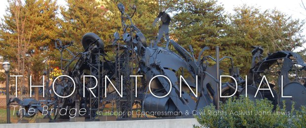 Thornton Dial's Monumental Sculptural Tribute, "The Bridge"